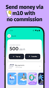 m10 — Digital Wallet screenshot 1