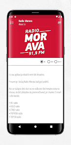 Radio Morava screenshot 3