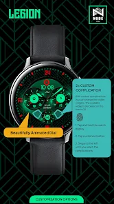 Legion Watch Face Nodeshaper screenshot 20