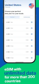 eSIM Mobile Data by WeReload screenshot 4