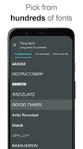 DIGI Clock Widget Plus screenshot 5