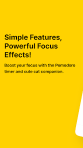 Pomocat - Cute Pomodoro Timer screenshot 1