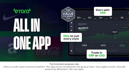 eToro: Trade. Invest. Connect. screenshot 9