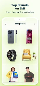 0% EMI Shopping App screenshot 1