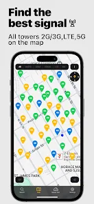 Cellular Tower Map - Signal 5G screenshot 2