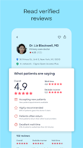 Zocdoc - Find and book doctors screenshot 3
