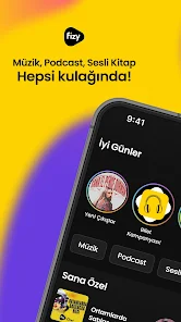 fizy - Music & Podcast screenshot 1
