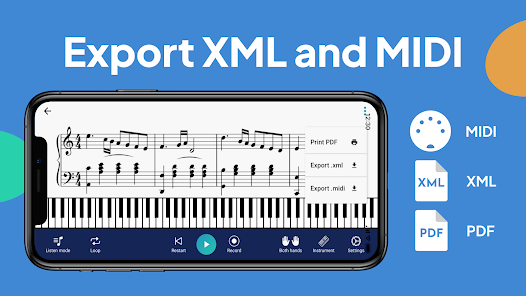 Halbestunde Sheet Music Reader screenshot 5