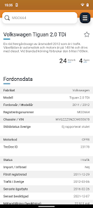 Biluppgifter, Regnr & bilägare screenshot 20