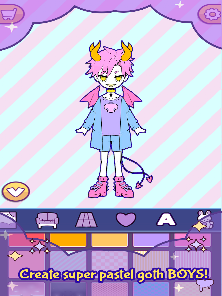 BatDoll monster boy maker game screenshot 14