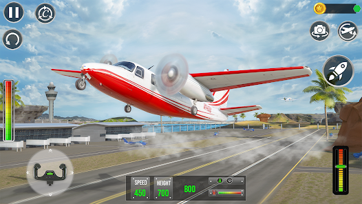 Airplane Simulator Flight Game screenshot 10