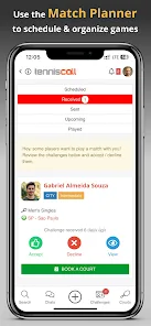 TennisCall | Sports Player App screenshot 8
