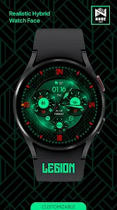 Legion Watch Face Nodeshaper screenshot 9