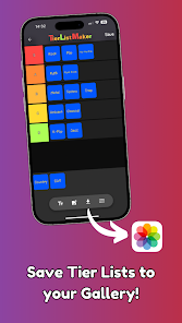 Tier List Maker screenshot 2