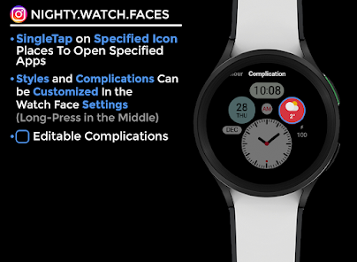 Nightsite - watch face screenshot 6
