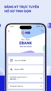 BIZ MBBANK screenshot 1