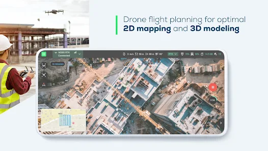 PIX4Dcapture Pro: drone flight screenshot 1