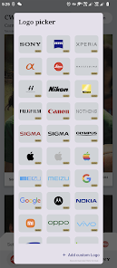 CWM Camera watermark frame screenshot 5