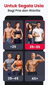 Latihan di Rumah - Fitness App screenshot 3