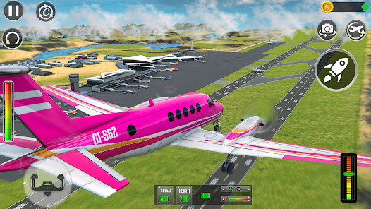 Airplane Simulator Flight 3D screenshot 1
