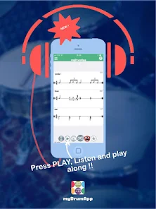 myDrumApp Lite Drummer's app screenshot 14