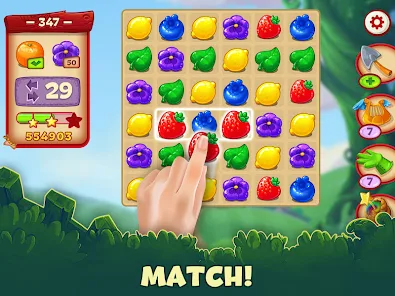 Jacky's Farm: match 3 puzzle screenshot 12