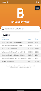 Biluppgifter, Regnr & bilägare screenshot 1