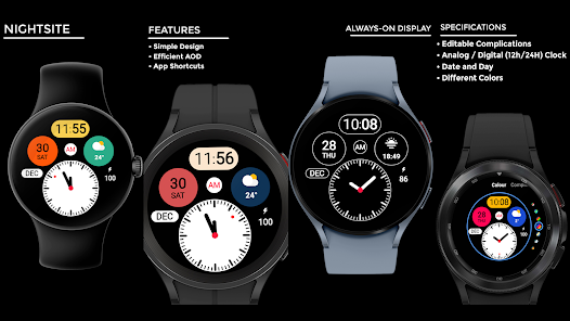 Nightsite - watch face screenshot 19