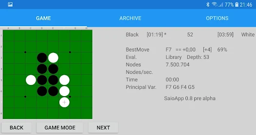 SaioApp - The Othello engine screenshot 5