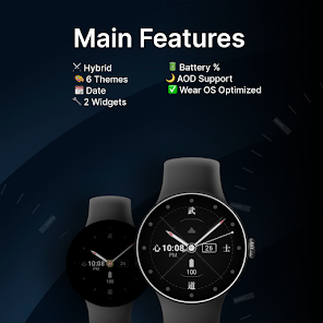 Samurai Warrior Watch Face screenshot 2