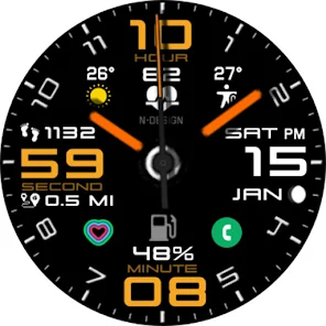 NTV146 - Contrast watch face screenshot 23