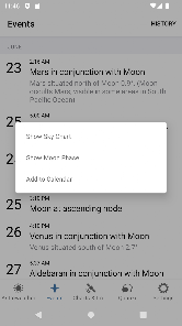 Astroweather - astronomy tools screenshot 4