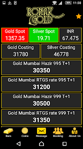Ronak Gold - Bullion Live Rate screenshot 2