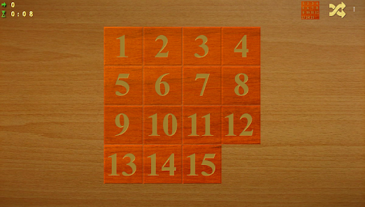 Игра в 15 screenshot 9