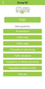 Driving school tests (CZ) screenshot 2