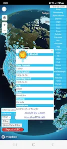 MUFON UFO Sightings Map screenshot 3