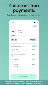 Clearpay - Buy Now, Pay Later screenshot 4