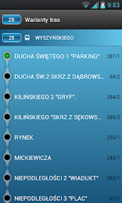 myBus online screenshot 2