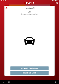 Tobo: Learn Turkish Vocabulary screenshot 17