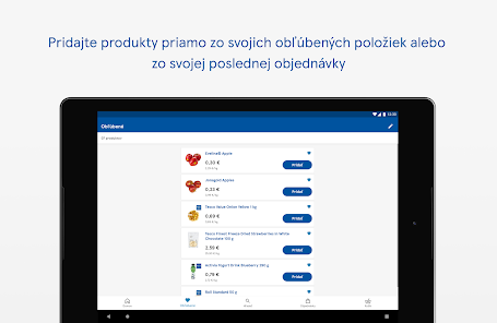 Tesco Online nákupy SK screenshot 8
