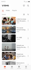 Visha-Video Player All Formats screenshot 1