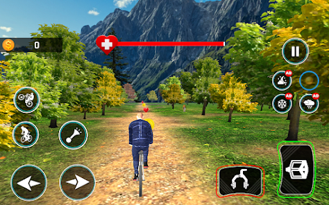 BMX Cycle Race: Bicycle Game screenshot 1