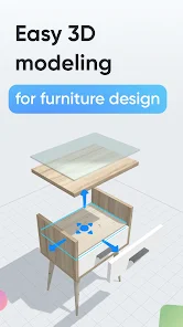 Moblo - furniture 3D modeling screenshot 1