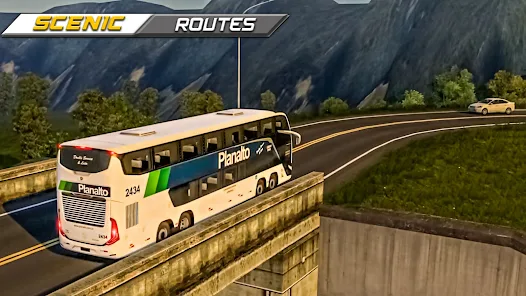 巴士模拟器旅游巴士游戏 screenshot 6