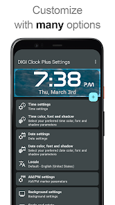 DIGI Clock Widget Plus screenshot 3