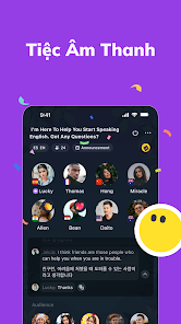 Talkin: Bạn Bè Toàn Cầu & Chat screenshot 1