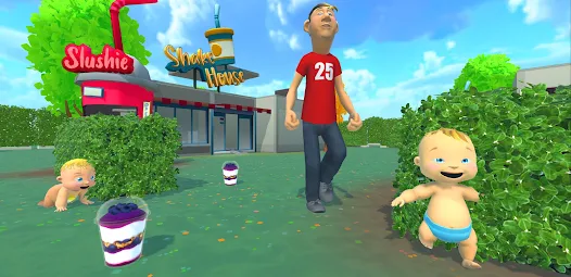 Rainbow Prank: Hide Daddy screenshot 3