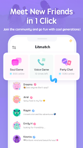 Litmatch—Make new friends screenshot 1
